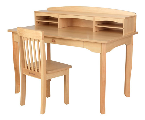 Kidkraft Avalon Wooden Children's Desk With Hutch, Chair And