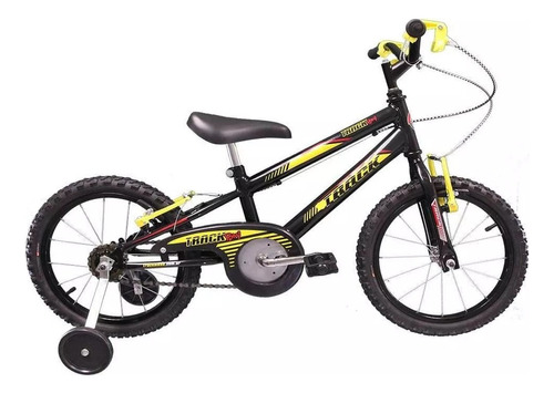 Bicicleta Aro 16 Infantil Track Bikes Track Boy Pw Preto