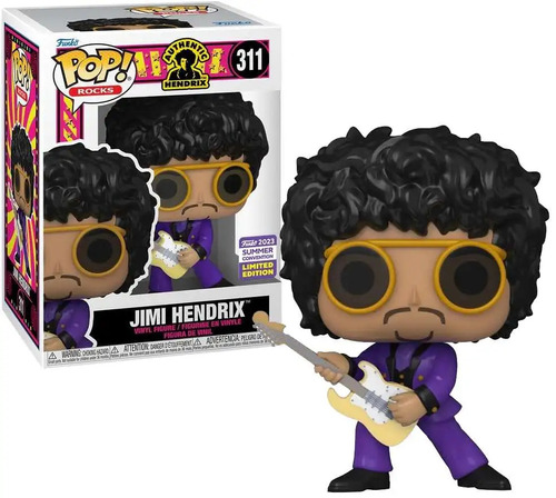 Funko Pop! Rocks #311 - Aunthentic Hendrix: Jimi Hendrix