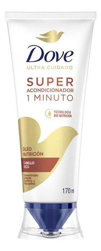 Super Acondicionador Dove 1 Minuto Oleo Nutrición 170ml