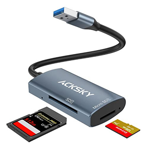 Adaptador De Tarjeta Micro Sd, Adaptador De Tarjeta Sd A Usb