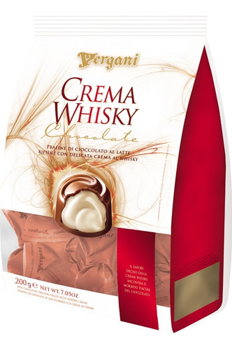 Bombones Italianos Importados Chocolate Crema Al Whisky 200g