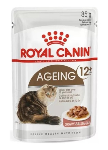Alimento Pouch Royal Canin Ageing Gato Sobre 85g