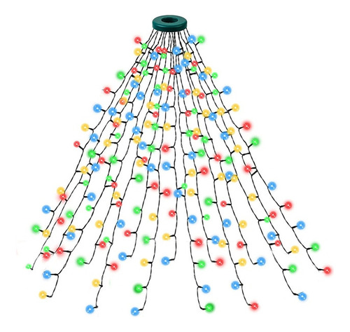 400 Luzes Led Para Árvores De Natal
