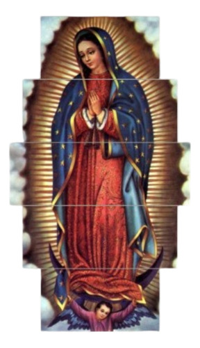 Cuadro Decorativo De La Virgen De Guadalupe 100x60 Cm