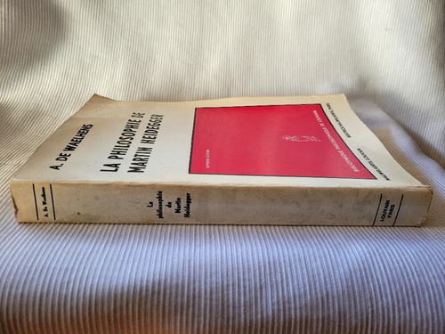 Imagen 2 de 10 de La Philosophie De Martin Heidegger Waelhens Univ Louvain