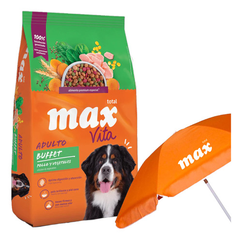 Comida Perro Adulto Max Buffet 22 Kg + Regalo + Envío Gratis
