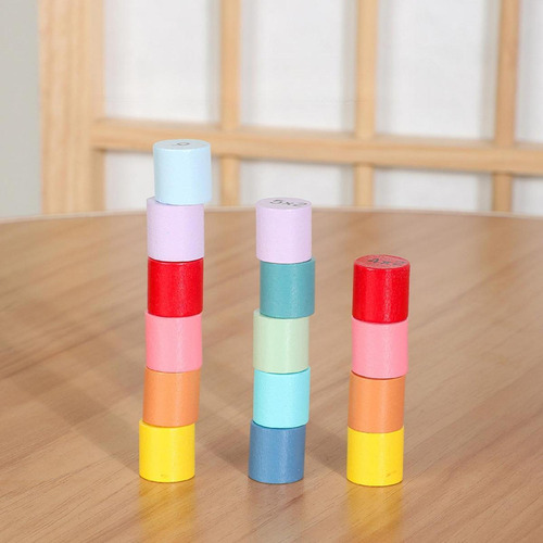 Juego De Mesa De Multiplicación Montessori De Madera,