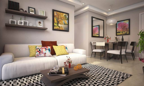 Imagem 4 de 12 de Apartamento, 2 Dorms Com 75.41 M² - Caicara - Praia Grande - Ref.: Ra138 - Ra138