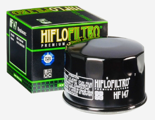 Filtro Aceite Hiflo Hf147 Grizzly 600/700/fzs 600 En Scmotos