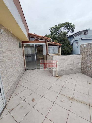 Imagem 10 de 20 de Cobertura À Venda, 49 M² Por R$ 350.000,00 - Vila Helena - Santo André/sp - Co0716