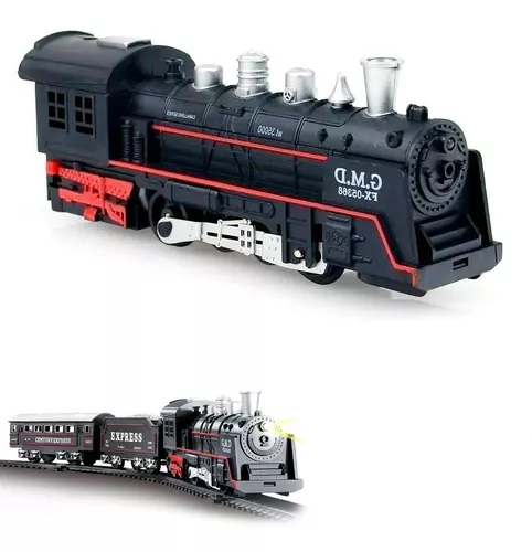 Trem Expresso Brinquedo Criança Ferrorama 13 Peças Oferta