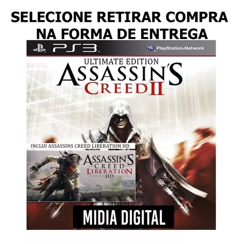 Assassins Creed 2 - Jogo Digital Ps3