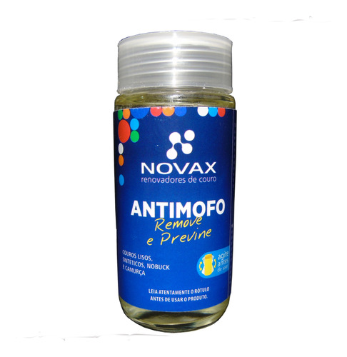 Antimofo Novax 150ml Para Todos Os Tipos De Couro E Camurça