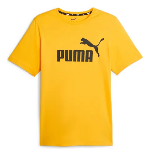 Playera Amarilla Puma Ess Logo Tee s Hombre Env o gratis