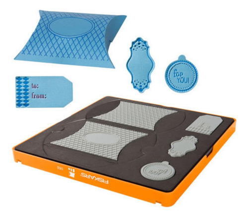 Troquel Fuse Creativity Fiskars,pillowbox/cajita Almohada G