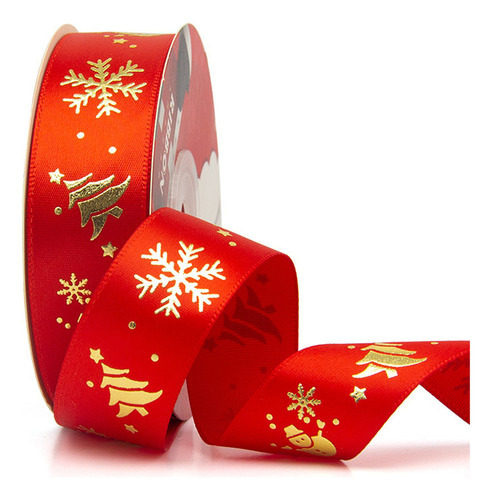 / Cinta De Embalaje De Regalo Navidad De 22 M De Longitud