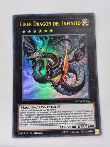 Cyber Dragon Infinity Pose Alterna Ultra Yugioh