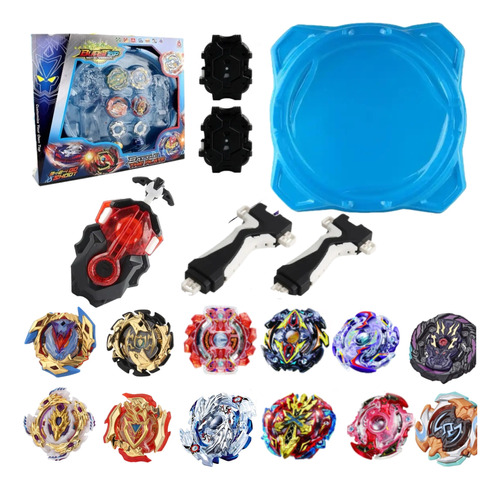 12 Piezas Beyblade Burst 1 Estadio 2 Lanzadores 1 String Set