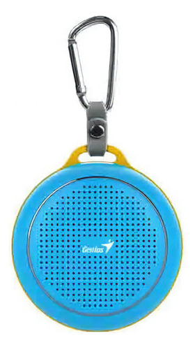 Parlante Genius Sp 906bt Portatil Manos Libres Bluetooth 4.1 Color Celeste