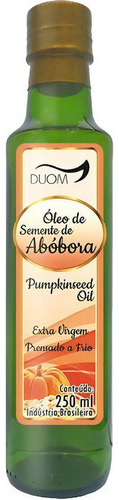 Óleo De Semente De Abóbora 250ml - Duom - Extra Virgem