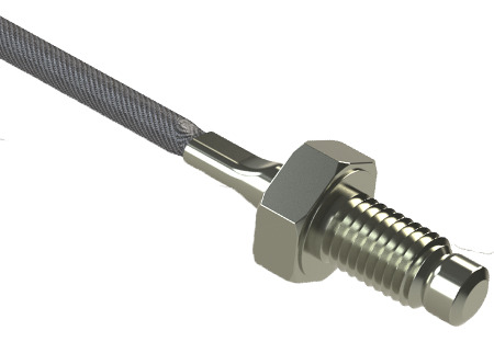 Kit C/ 100 Sensor De Temperatura J Cabo De 2 Metros 2 Fios