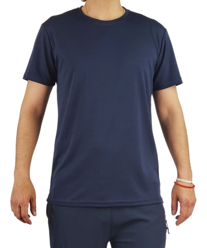 Polera Deportiva Hombre. Camiseta Líneas. Colores. 340