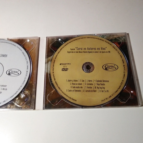 Cursi Apocalipsis Samba Cd + Dvd Sordromo Elefante Leer (Usado)