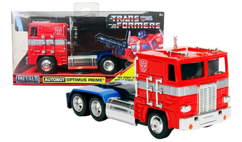 Camión A Escala Transformer Optimus Prime 1:32 Diecast