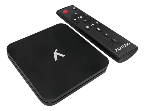 Smart Tv Box 4k Stv-3000 Netflix Youtube Spotify Disney Cor Preto