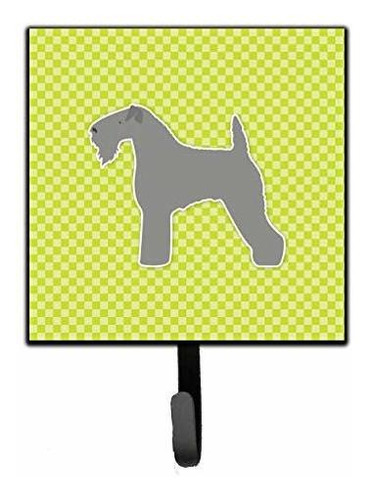 Porta-correas Y Llaves Kerry Blue Terrier, Multicolor.