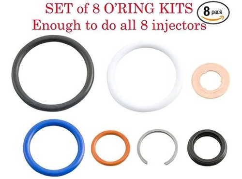 03-10 6.0l / 4.5l Ford Power Stroke G2.8 Inyector Seal Kit (