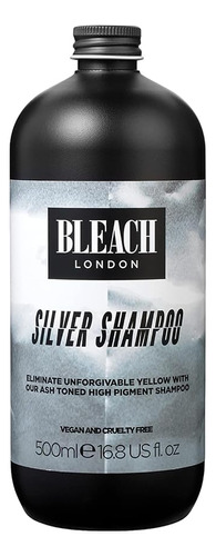 Bleach London Silver Shampoo - Enjuague Plateado Ceniciento.