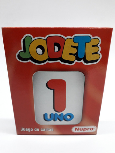 Jodete Uno Nupro Naipes Juego Hechizada Mi Cielo Azul