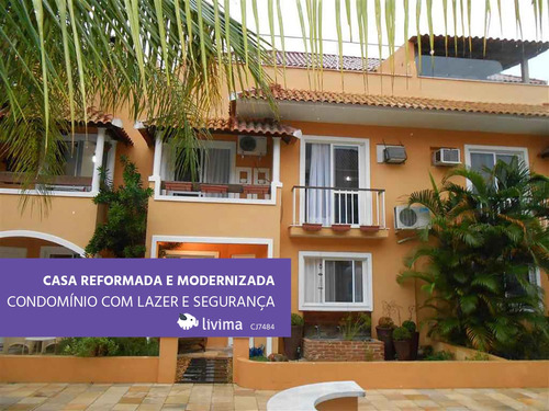 Casa De Condomínio À Venda Na Praça Miguel Osório, Recreio Dos Bandeirantes, Rio De Janeiro - Rj - Liv-2751