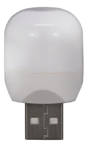 Luminária Led Mini Usb Touch 3000k Branco Quente