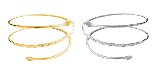 Pulsera Punk Metal Coil Braz