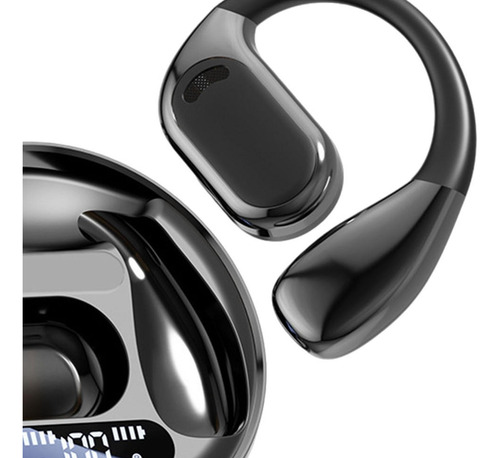 Tradutor Earbud Fone De Ouvido Baixa Latência Preto