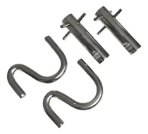 Comprar Par Gancho Armador Rede P\u002F Chumbar Extra Forte Aço Inox 304