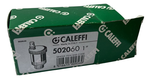 Válvula Automática Caleffi De Purga De Aire Mincal Pack De 2