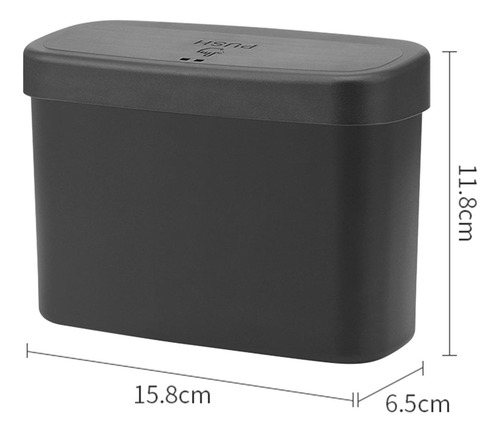 2 Paquete De 2-6 Cubos De Basura Para Coche, Caja 2 Piezas