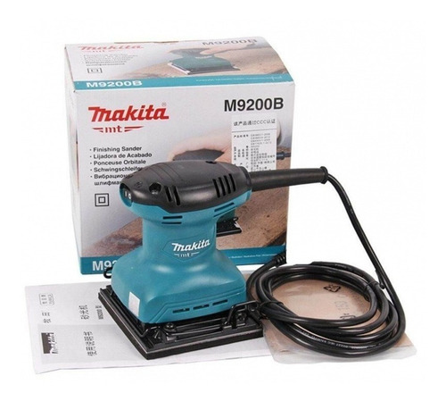 Lixadeira Orbital 180w 112 X 102 Mm - M9200b Makita 220V