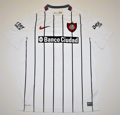Camiseta San Lorenzo 2015 Nike Suplente Talle L #5