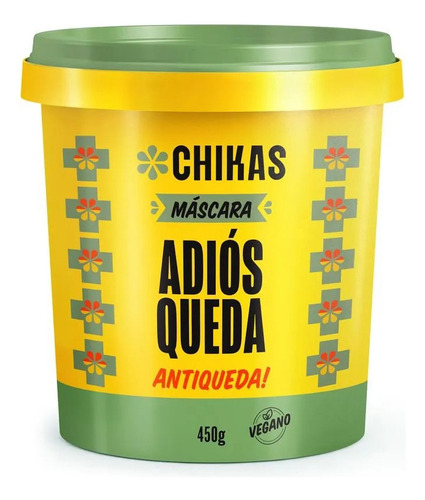 Shampoo +máscara Chikas Adiós Queda Antiqueda Fortalecimento