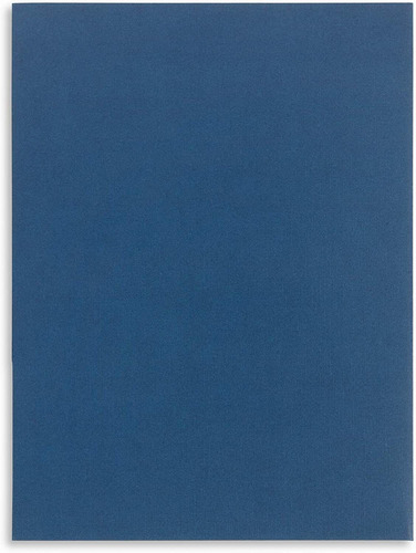 Blue Summit Supplies 25 Tax Return Folders, Dark Blue Two Po