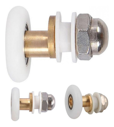 Polea Para Puerta Corredera De Vidrio, Ruedas Para 20mm