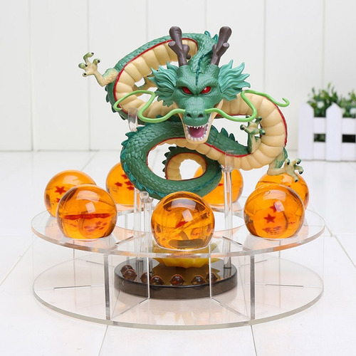 Shenlong Dragão Kit 7 Esferas 4,2cm + Base