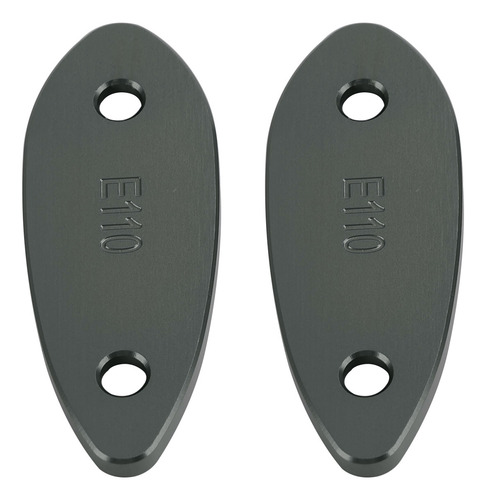 Placas De Espejo De Titanio Para Kawasaki Zx-6r Zx6r 09-12