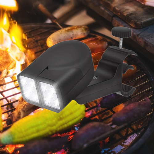 Luz De Barbacoa Al Aire Libre, Abrazadera Ajustable, Luz De