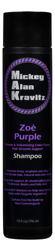 Zoe Purple Color Tonificante, Champú Vitamínico Para El C.